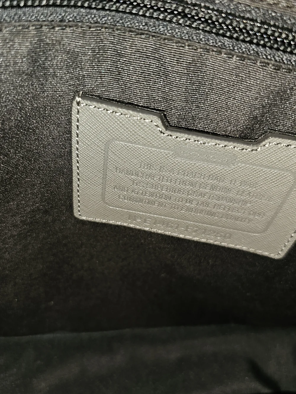 Coach Gray Men’s Leather Brief Tote! NWT!